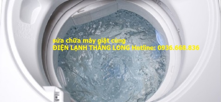 vệ sinh máy giặt cùng điện lạnh thăng long
